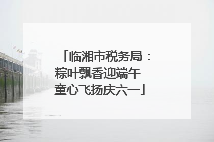 临湘市税务局：粽叶飘香迎端午 童心飞扬庆六一