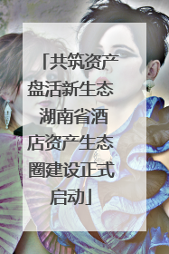 共筑资产盘活新生态 湖南省酒店资产生态圈建设正式启动