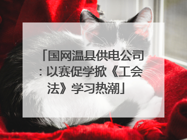 国网温县供电公司：以赛促学掀《工会法》学习热潮