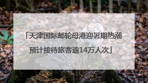 天津国际邮轮母港迎暑期热潮 预计接待旅客逾14万人次