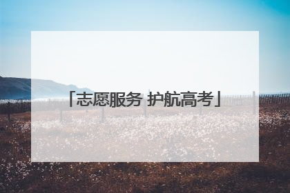 志愿服务 护航高考