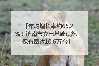 年均增长率约65.2%！济南市充电基础设施保有量达10.6万台