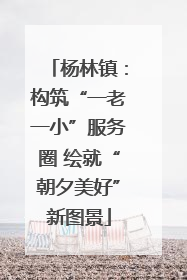 杨林镇：构筑“一老一小”服务圈 绘就“朝夕美好”新图景