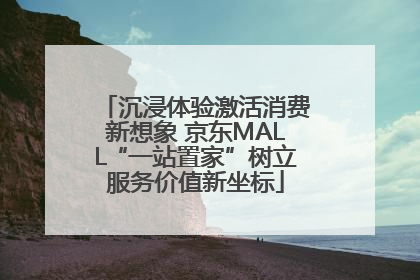 沉浸体验激活消费新想象 京东MALL“一站置家”树立服务价值新坐标
