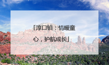 淳口镇：情暖童心，护航成长