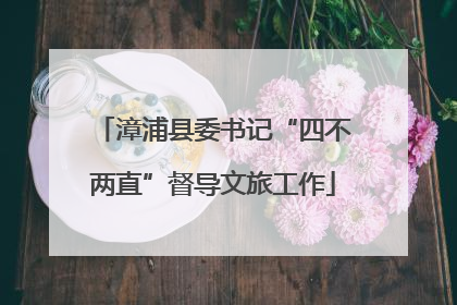 漳浦县委书记“四不两直”督导文旅工作
