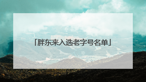 胖东来入选老字号名单