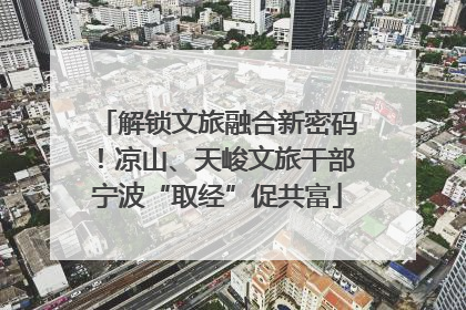 解锁文旅融合新密码！凉山、天峻文旅干部宁波“取经”促共富