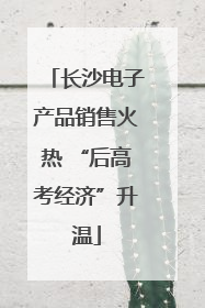 长沙电子产品销售火热 “后高考经济”升温