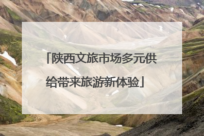 陕西文旅市场多元供给带来旅游新体验