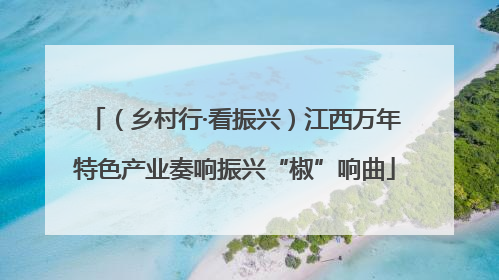 （乡村行·看振兴）江西万年特色产业奏响振兴“椒”响曲
